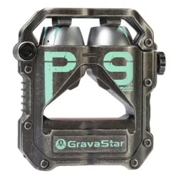 Gravastar Sirius Pro TWS Wireless Gaming Earbuds &ndash; War damaged Gray